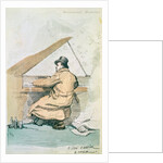 Emmanuel Chabrier, cover illustration from 'La Revue Illustree' by Jean-Baptiste Edouard Detaille