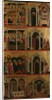 Tryptic of the Virgin, right and left panels by Maestro di Cesi