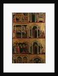 Tryptic of the Virgin, right and left panels by Maestro di Cesi