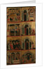 Tryptic of the Virgin, right and left panels by Maestro di Cesi