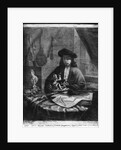 Portrait of a Young Artist, engraved by Johannes Meyssens by Michiel van (after) Musscher