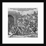 The ransom King Atahualpa offered to Francisco Pizarro, 1533 by Theodor de Bry