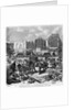 Expropriations during the extension of Avenue de l'Opera, inhabitants moving from the Butte des Moulins, October 1876 by French School