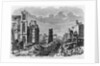 Improvements to Paris, transformation of Montagne Sainte-Genevieve, view taken from rue Saint-Victor, 1877 by Felix Thorigny