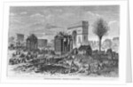 Demolition of the Paris barriers, Arc de Triomphe and Place de l'Etoile by Felix Thorigny