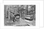 The studio of our lamented contributor Charles Daubigny by French School