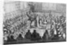 Session of Parliament presided by Regent Anne of Austria and Louis XIV by French School