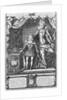 Queen Marie de Medicis and Louis XIII as a child, engraved by Nicolas de Mathoniere 1610 by Francois (after) Quesnel