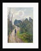 Road climbing to Osny, 1883 by Camille Pissarro