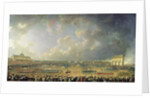 The Festival of the Federation at the Champ de Mars, 14 July 1790 by Pierre Antoine Demachy