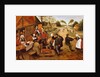 A Flemish Kermesse by Pieter the Younger Brueghel
