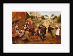 A Flemish Kermesse by Pieter the Younger Brueghel