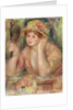 Woman with a Mirror, c.1915 by Pierre Auguste Renoir