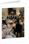 The Soiree, c.1880 by Jean Beraud
