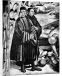 Portrait of Luca Signorelli and Fra Angelico by Luca Signorelli