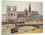 Notre-Dame, c.1933 by Louis Vivin