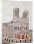 Rheims Cathedral, c.1923 by Louis Vivin
