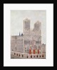Rheims Cathedral, c.1923 by Louis Vivin