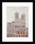 Rheims Cathedral, c.1923 by Louis Vivin