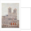 Rheims Cathedral, c.1923 by Louis Vivin