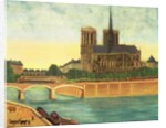 Notre-Dame c.1933 by Louis Vivin