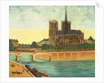 Notre-Dame c.1933 by Louis Vivin