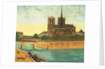 Notre-Dame c.1933 by Louis Vivin