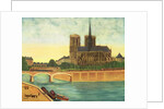 Notre-Dame c.1933 by Louis Vivin
