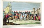 Napoleon Leaving for Golf Juan, 1st March 1815 by French School