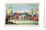 Napoleon Leaving for Golf Juan, 1st March 1815 by French School