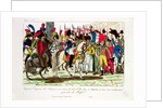 The People of Paris Acclaiming Napoleon on his Return from Elba in 1815 by French School