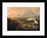 Battle of Pyramids, 21 July 1798 by Francois Louis Joseph Watteau