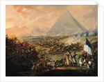 Battle of Pyramids, 21 July 1798 by Francois Louis Joseph Watteau