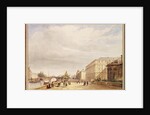 Le Quai d'Orsay, 1839 by Francois Etienne Villeret