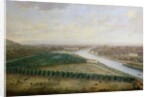 Paris, view from above the Champs-Elysees, c.1740 by Charles Leopold Grevenbroeck