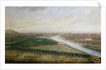 Paris, view from above the Champs-Elysees, c.1740 by Charles Leopold Grevenbroeck