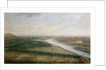 Paris, view from above the Champs-Elysees, c.1740 by Charles Leopold Grevenbroeck