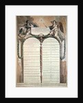 Declaration of the Rights of Man, 10th August, 1793 by French School