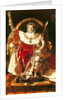 Napoleon I on the Imperial Throne, 1806 by Jean Auguste Dominique Ingres
