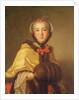 Portrait of Louis-Henriette de Bourbon-Conti, with muffler by Jean-Marc Nattier