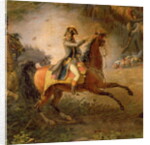 The Battle of Marengo, detail of Napoleon Bonaparte and his Major, 1801 by Louis Lejeune