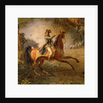 The Battle of Marengo, detail of Napoleon Bonaparte and his Major, 1801 by Louis Lejeune