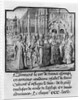 T.2 fol.311v Marriage of Charles VI King of France and Isabella of Bavaria at Amiens by French School