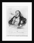 A true smoker by Honore Daumier