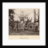 Cart pulled by two oxen at Mandalay, Burma, c.1885 by English Photographer