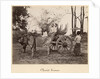 Cart pulled by two oxen at Mandalay, Burma, c.1885 by English Photographer