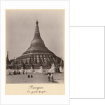 The Shwedagon Pagoda at Rangoon, Burma, c.1860 by English Photographer