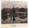 Island pavilion in the Cantanement Garden, Rangoon, Burma, late 19th century by Philip Adolphe Klier