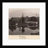 Island pavilion in the Cantanement Garden, Rangoon, Burma, late 19th century by Philip Adolphe Klier