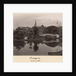 Island pavilion in the Cantanement Garden, Rangoon, Burma, late 19th century by Philip Adolphe Klier